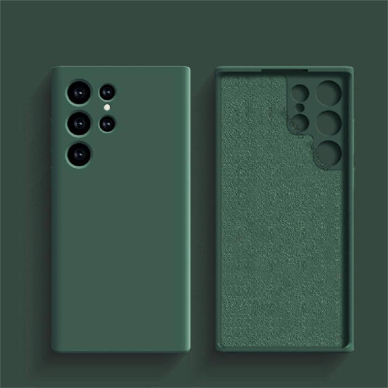 Liquid Silicone Case For Magsafe For Samsung Galaxy S24 S22 S21 S23 S25 Ultra