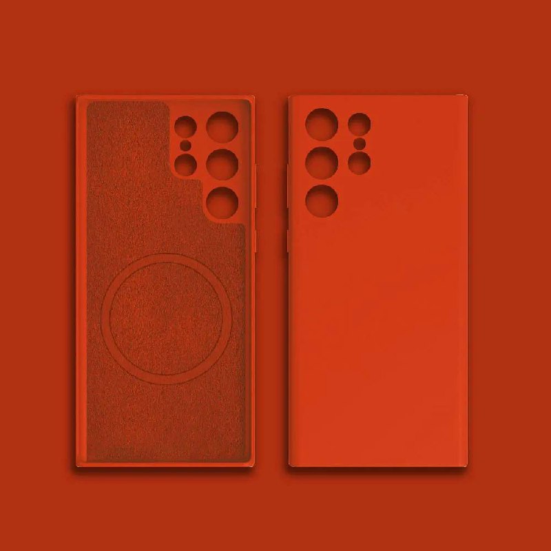 Liquid Silicone Case For Magsafe For Samsung Galaxy S24 S22 S21 S23 S25 Ultra