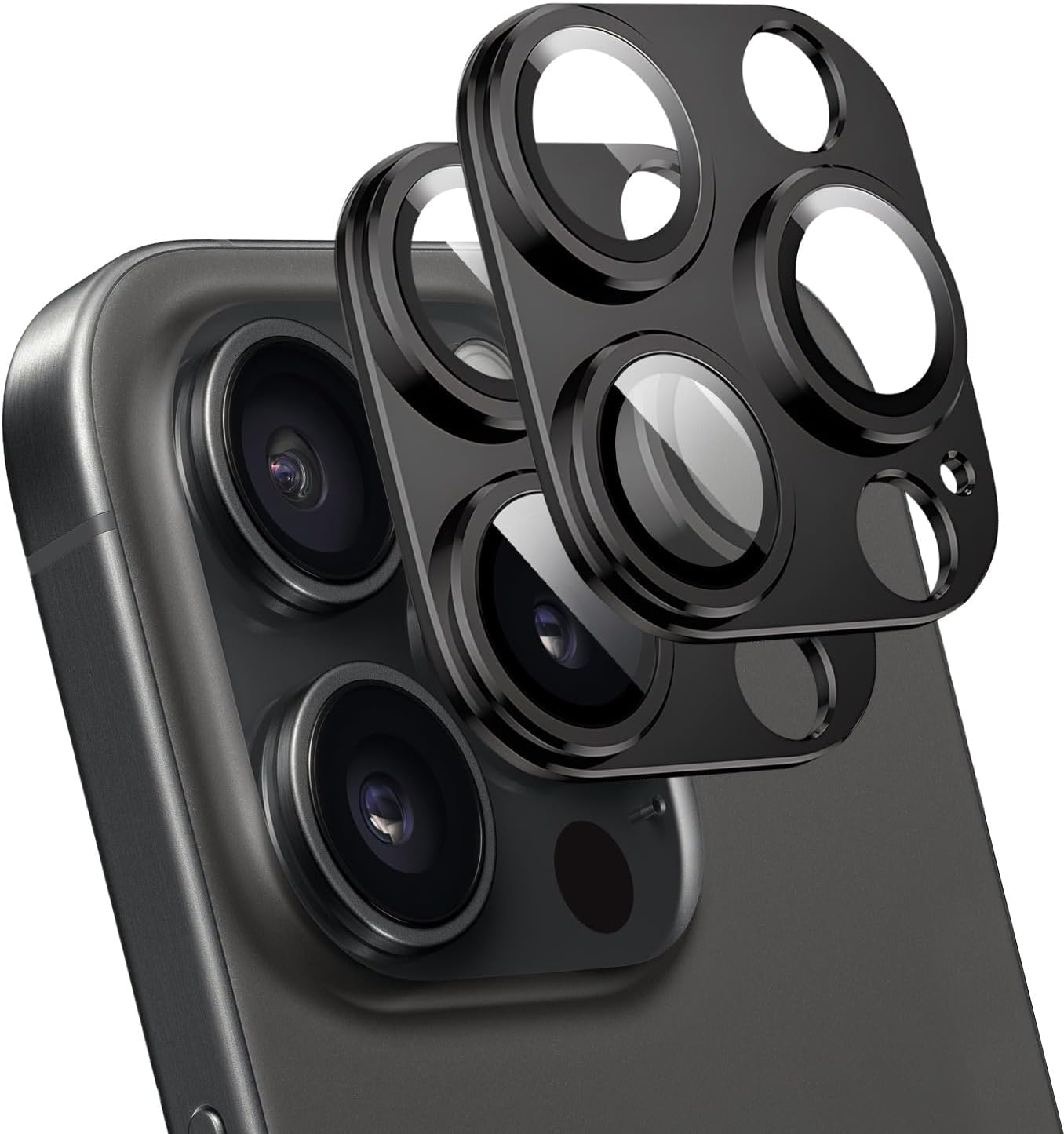 3Pcs Metal Lens Protector Glass For iPhone 15 13 12 11 14 Pro Max Back Camera Lens Protection Film For iPhone 13 Mini 14 15 Plus