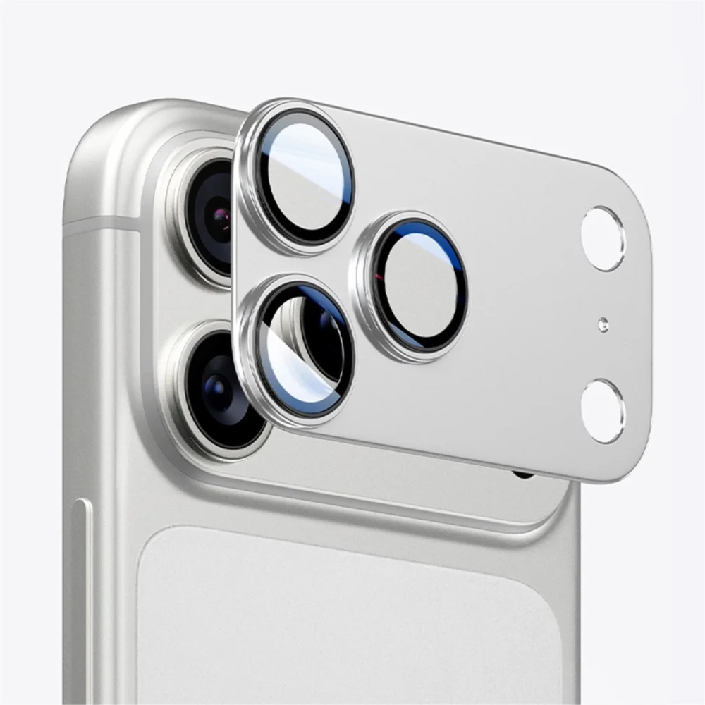DIVI Glass Camera Lens Back Protector for iPhone 17 Pro Max / 17 Pro Scratch Resistant Glass Rear Camera Lens Protector