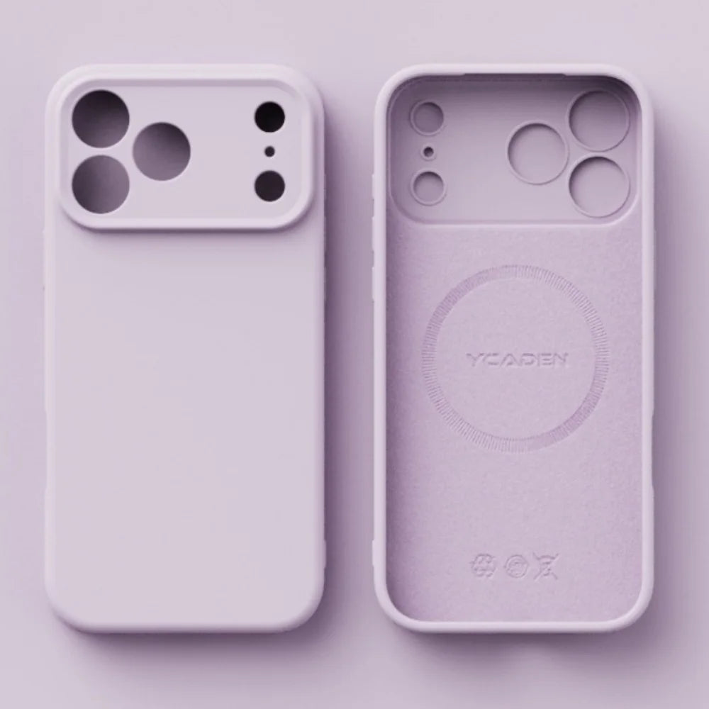 TPU Shockproof Cover For iPhone 17 16 Pro Max For iPhone 17Air 16 15 14 13 Plus Case Liquid Silicone Original TPU Magsafe Case