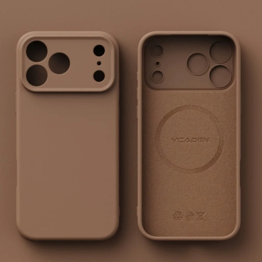 TPU Shockproof Cover For iPhone 17 16 Pro Max For iPhone 17Air 16 15 14 13 Plus Case Liquid Silicone Original TPU Magsafe Case