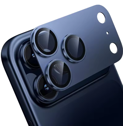 DIVI Glass Camera Lens Back Protector for iPhone 17 Pro Max / 17 Pro Scratch Resistant Glass Rear Camera Lens Protector
