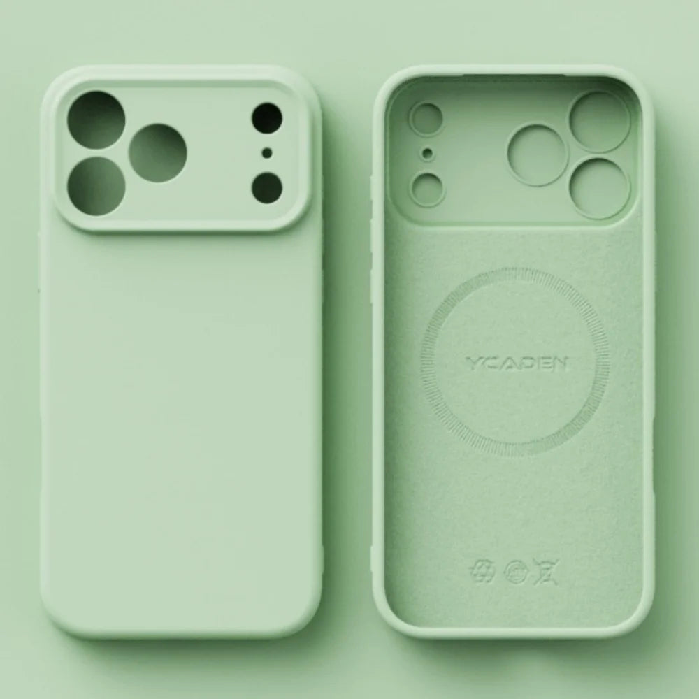 TPU Shockproof Cover For iPhone 17 16 Pro Max For iPhone 17Air 16 15 14 13 Plus Case Liquid Silicone Original TPU Magsafe Case